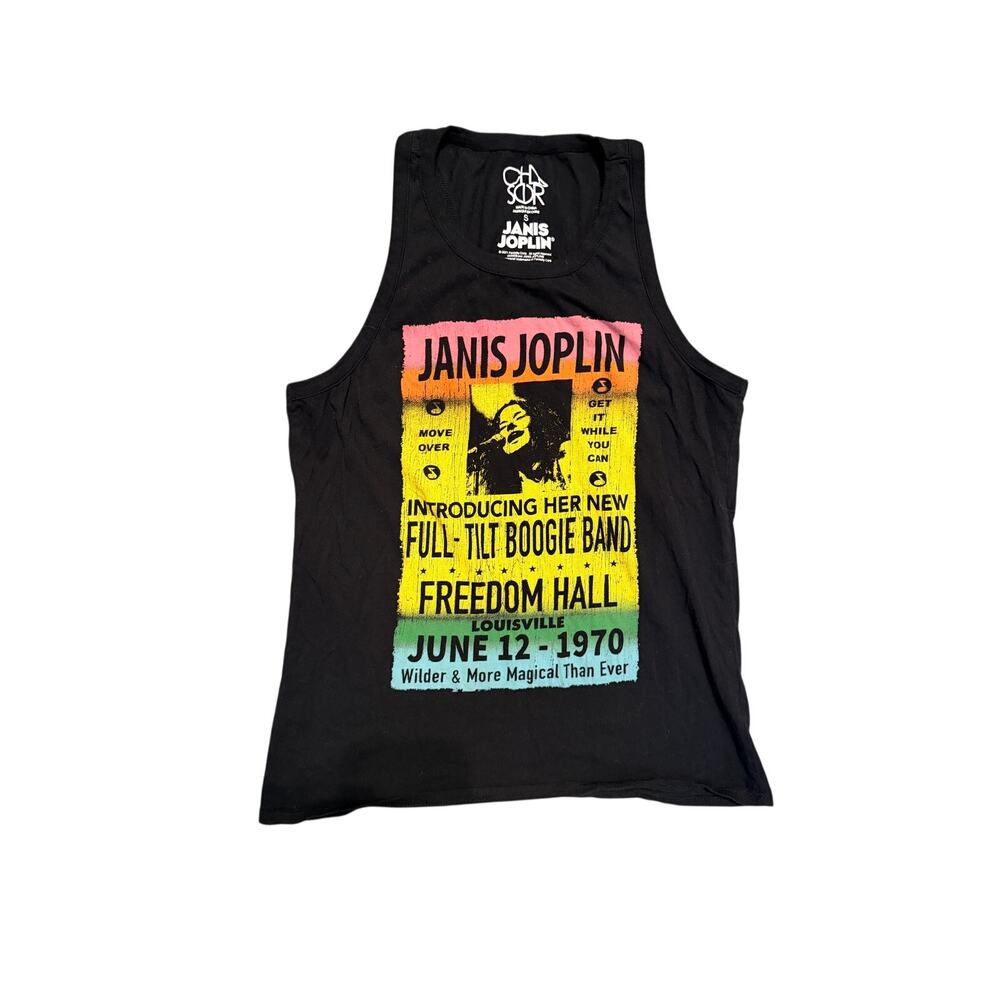 Janis Joplin Freedom Hall Graphic Tank Top – Size Small